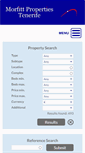 Mobile Screenshot of morfittpropertiestenerife.com